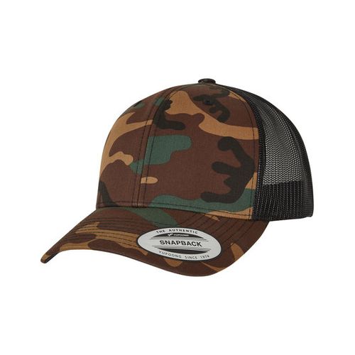Retro Trucker Camo Cap, Flexfit, SquareNuts - Mataro Advice srl