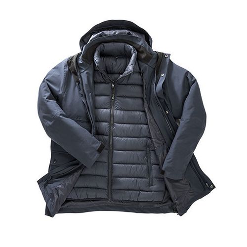 Recycled 3-In-1 Padded Ripstop Jacket, Result recycled, SquareNuts - Mataro Advice srl