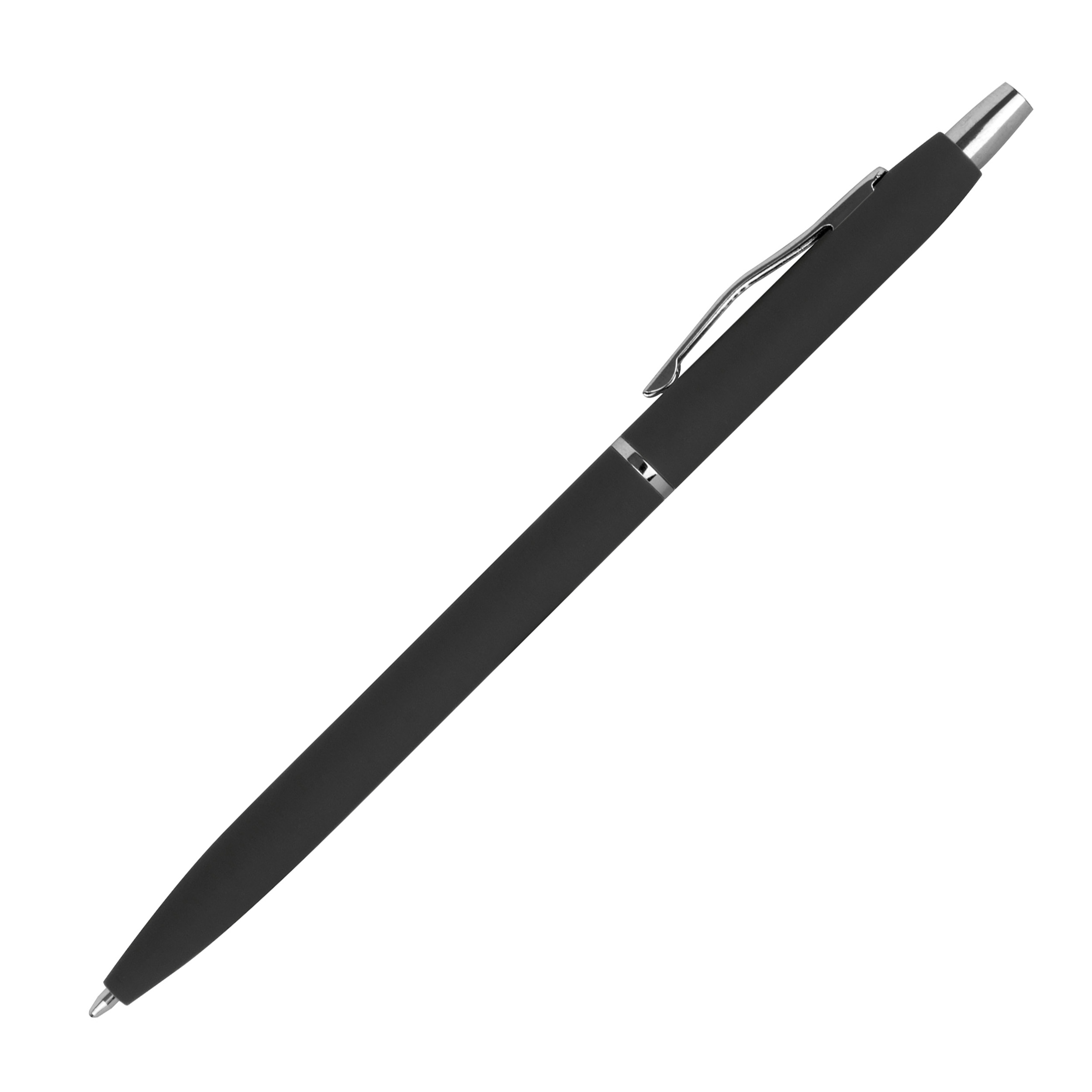 Stylo bille fin caoutchouté CRISTINA - 2