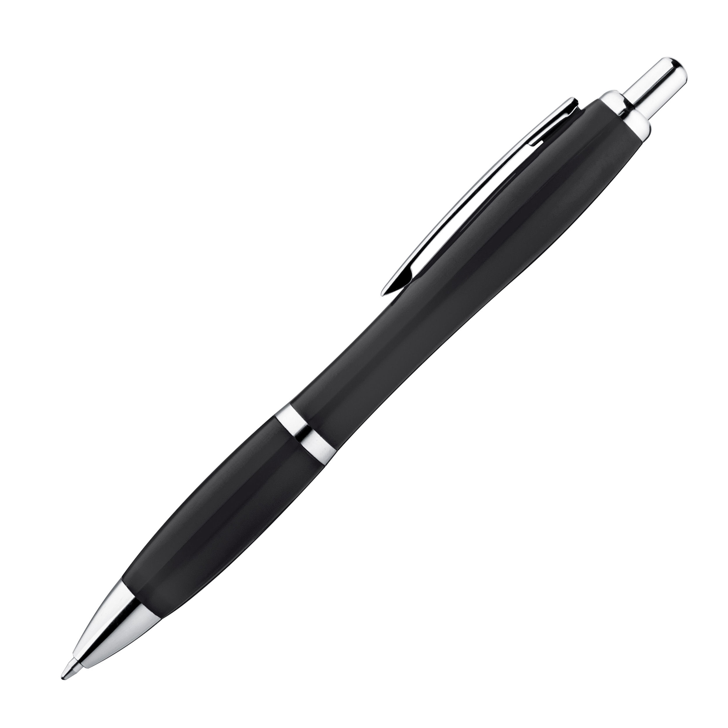 Stylo plastique avec clip en métall ERIN - 2