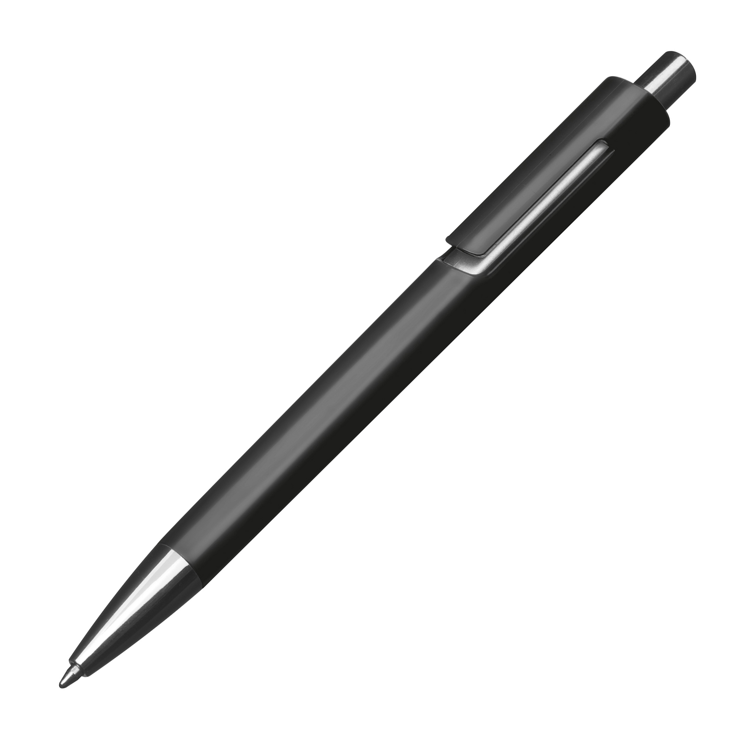 Stylo bille avec applications argentées CRAIG - 1