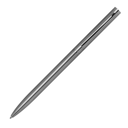 Elégant stylo bille twist slim chromé CRYSTAL - 2