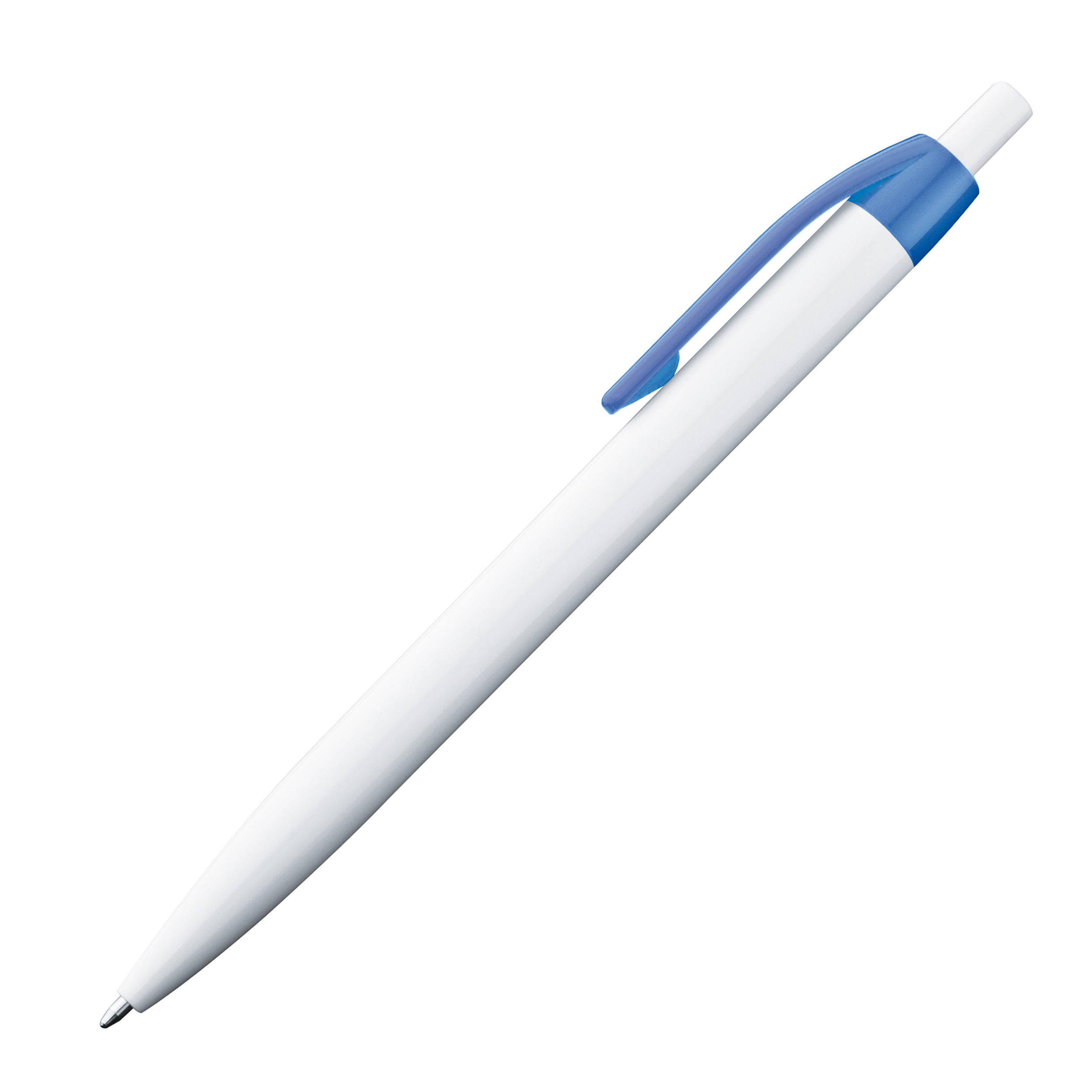 Stylo bille plastique avec clip de couleur BERTA - 2