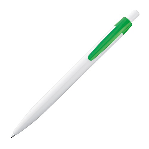 Stylo bille plastique avec clip de couleur BERTA - 3