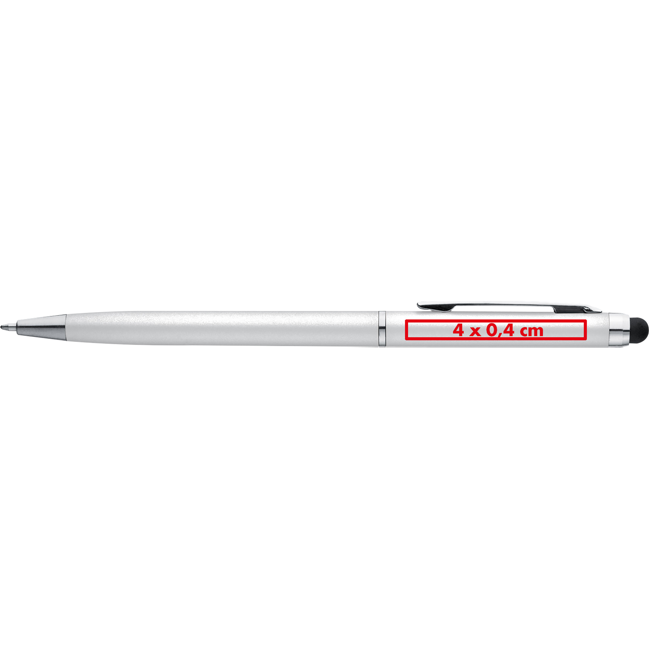 Stylo plastique slim avec fonction PAD KIMBERLY - 4