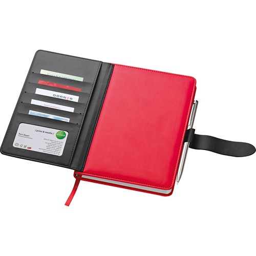 Carnet A5 avec fonction porte-cartes MARTIN - 3