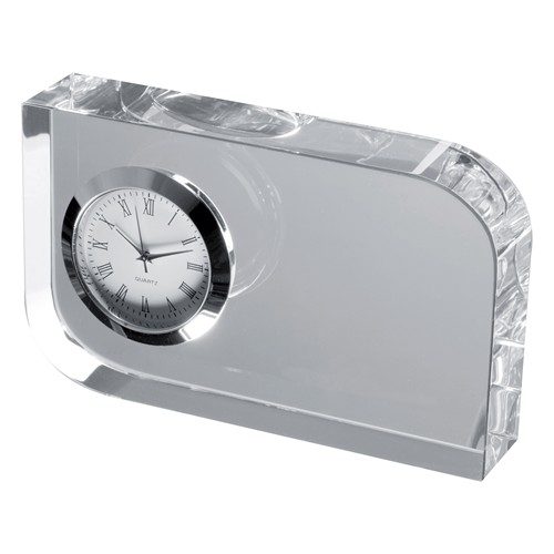 Horloge de bureau en verre GERALD - 1