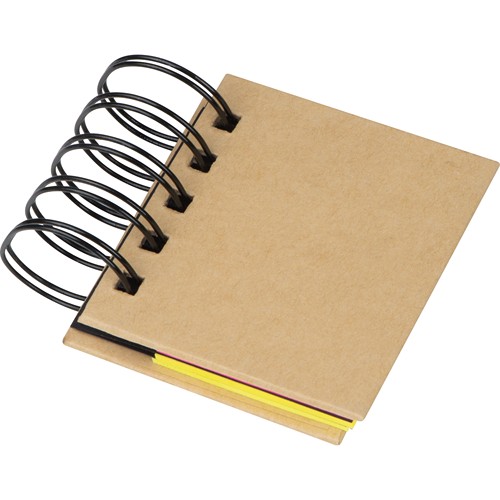 Petit carnet spirales avec index adhésifs BENEDYKTA - 2