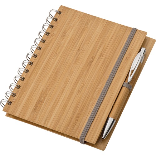Carnet A5 avec couverture bambou FRANCESCA - 2