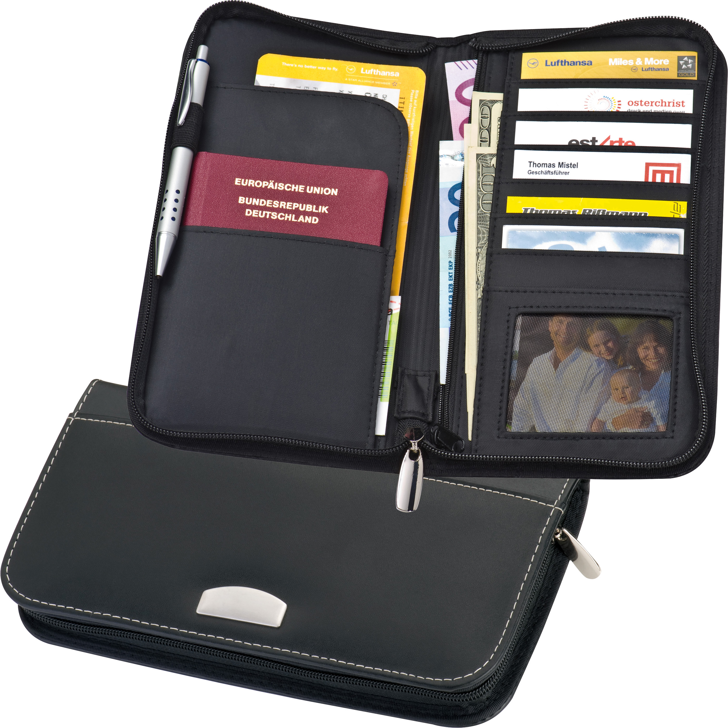 Porte-documents de voyage en PU RITA - 1