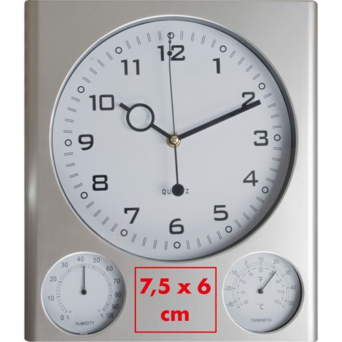 Horloge avec thermomètre et hygromètre RAUL - 4