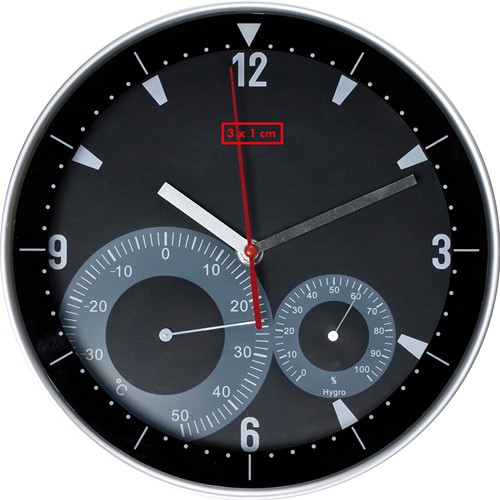 Horloge avec thermomètre et hygromètre GEORGE - 3