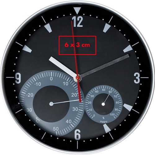 Horloge avec thermomètre et hygromètre GEORGE - 4