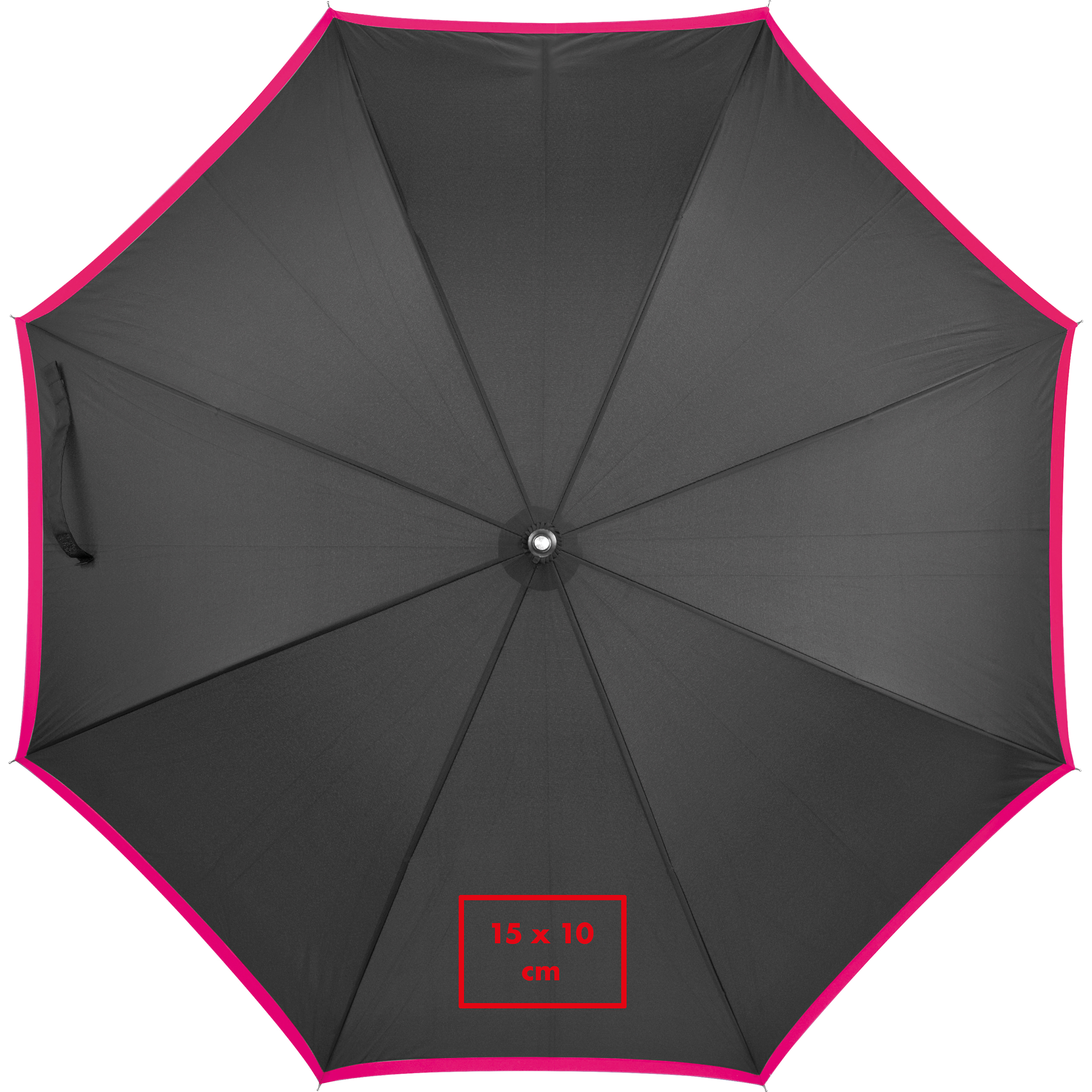 Parapluie automatique en pongee ANTONINA - 5