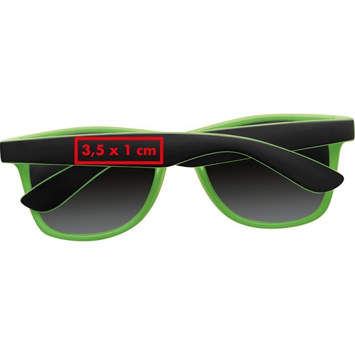 Lunettes de soleil bicolor et verres étamés ILONA - 3