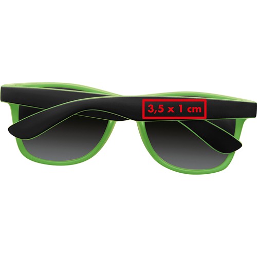 Lunettes de soleil bicolor et verres étamés ILONA - 4