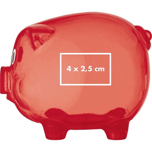 Tirelire transparente TRUDY - 2