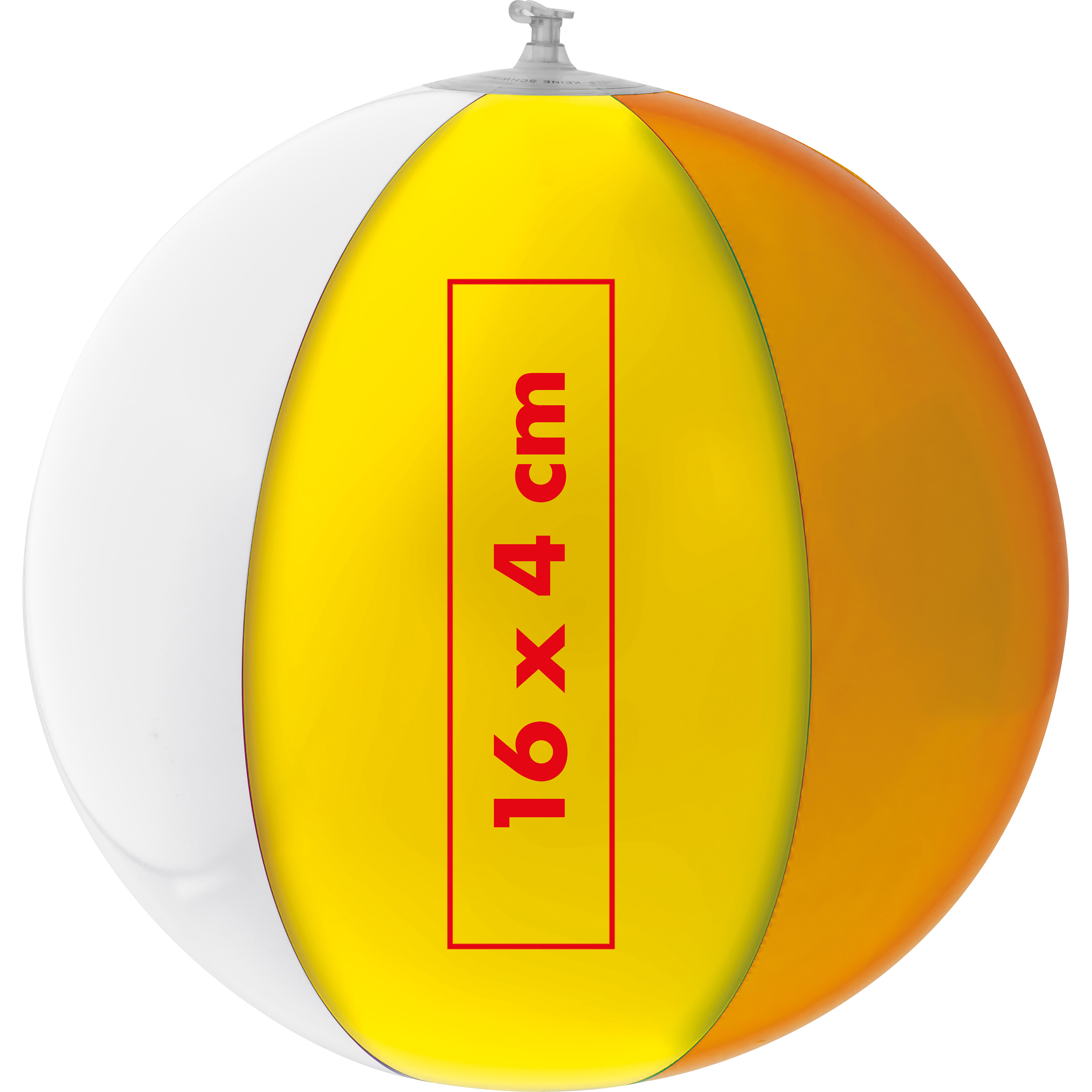 Ballon de plage multicolore MAURO - 3