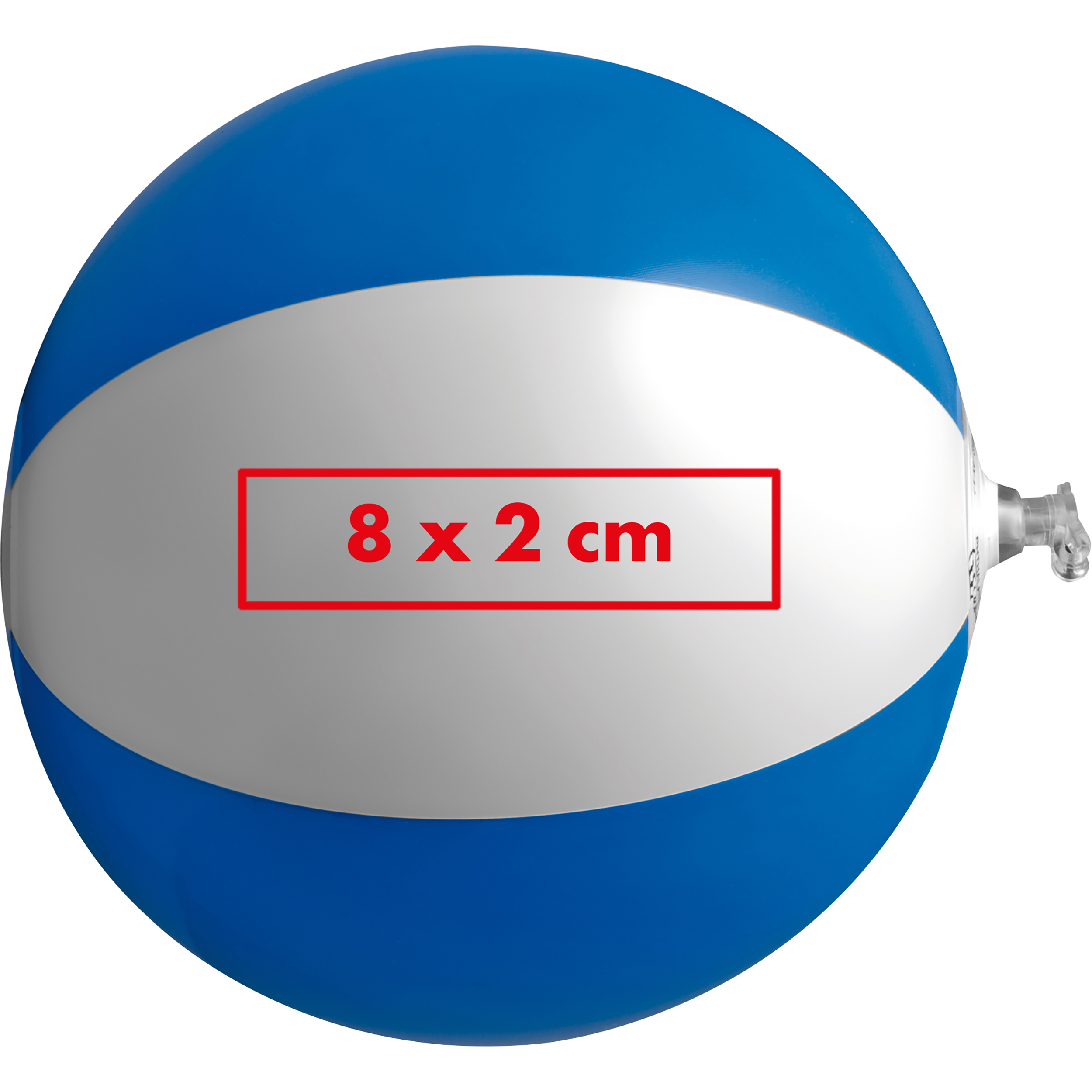 Mini ballon de plage bicolore - 2