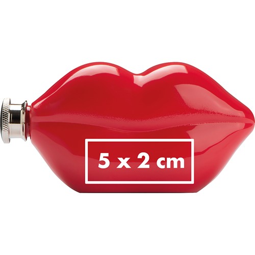 Flasque en forme de lèvres JOANNA - 3