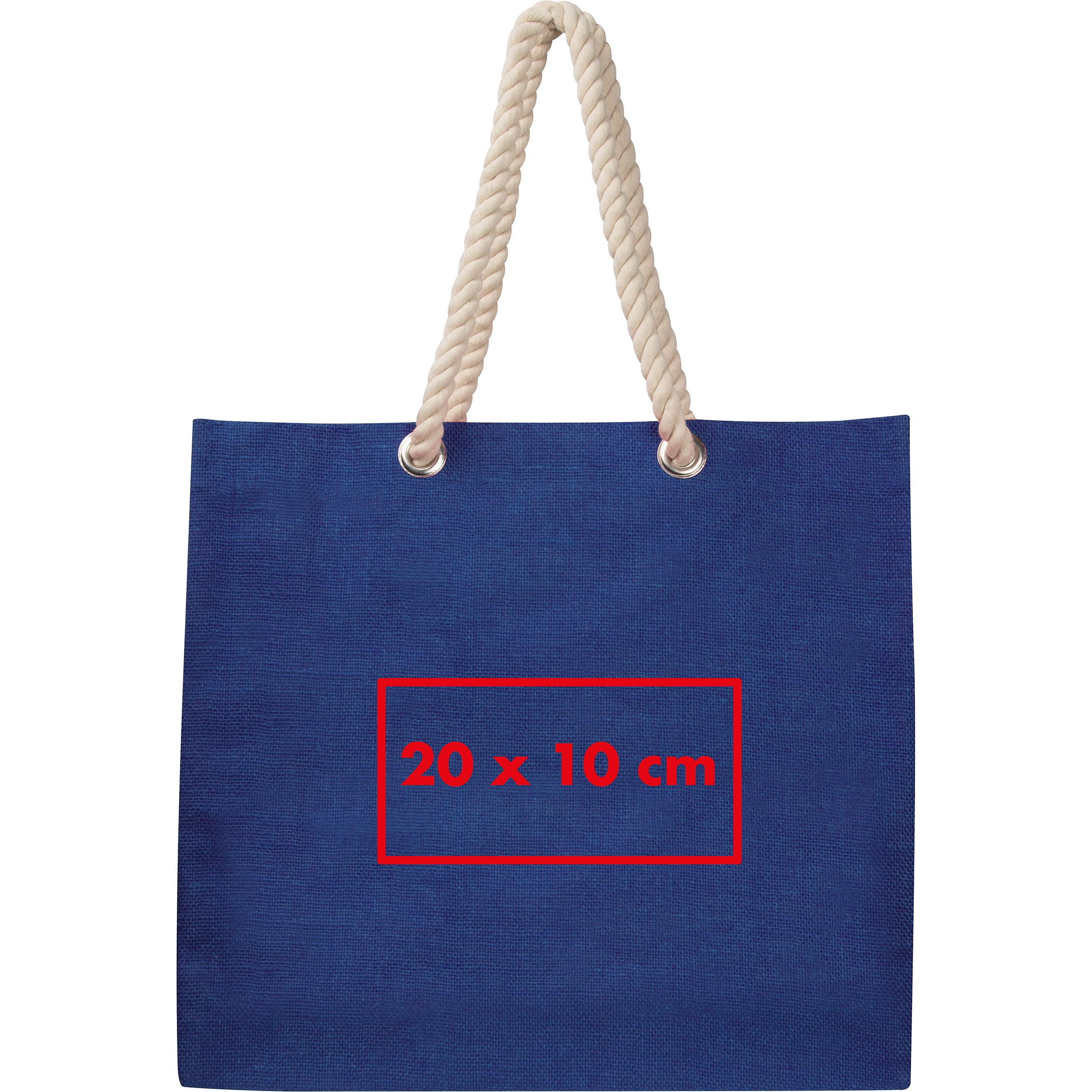 Sac de jute avec cordon MILDRED - 3