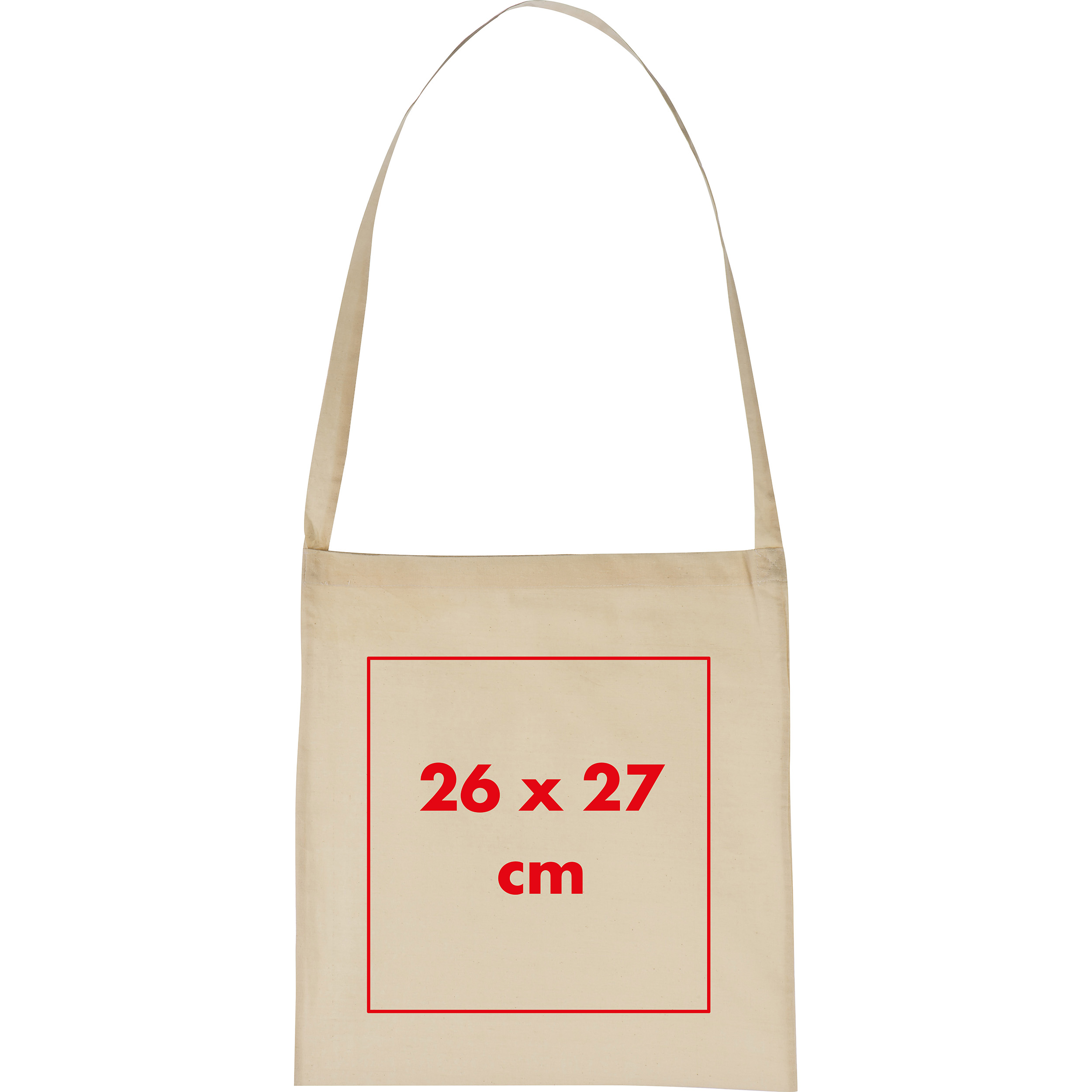 Sac en coton à anse longue XAVER - 3