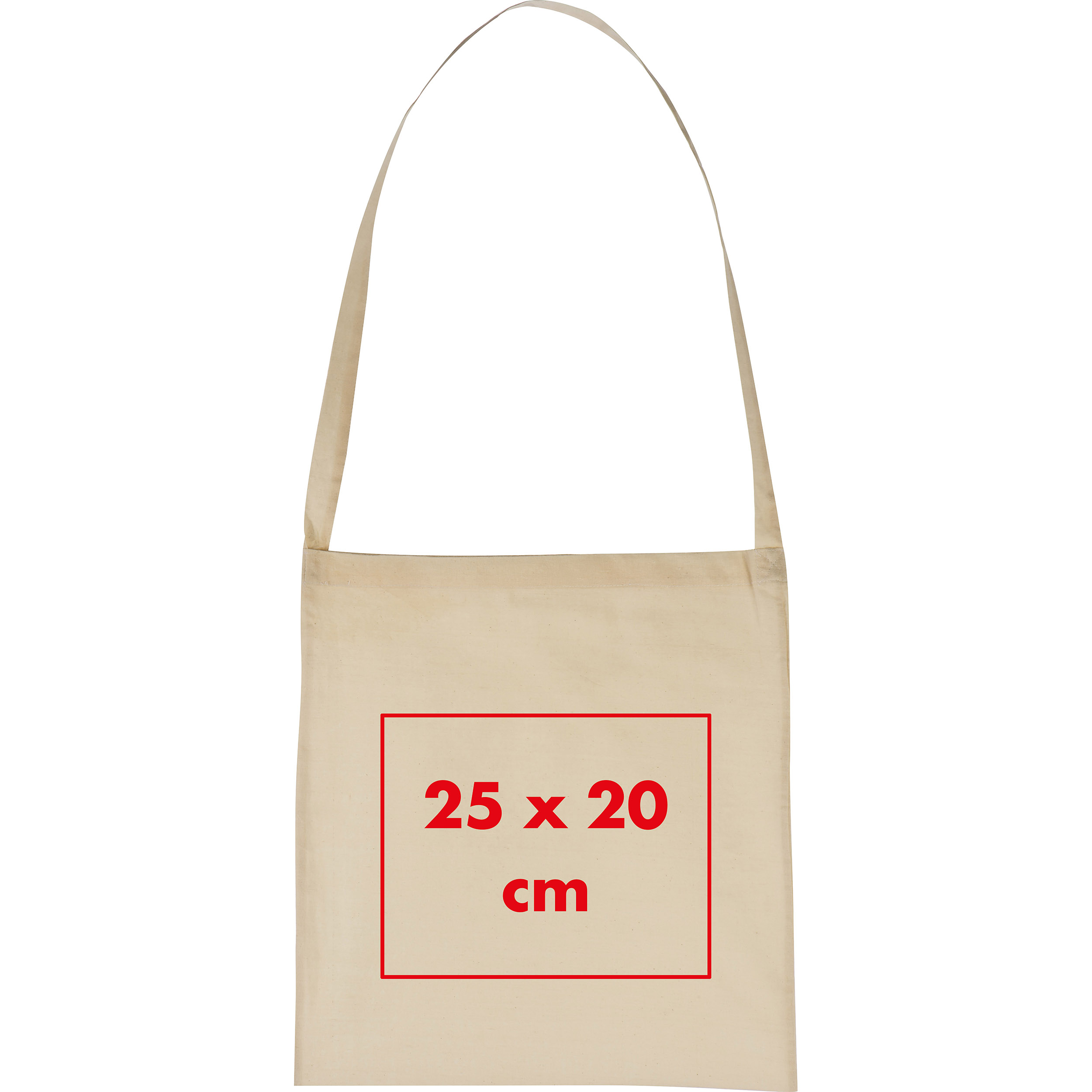 Sac en coton à anse longue XAVER - 4