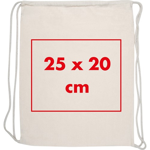 Sac de sport en coton ANTON - 4