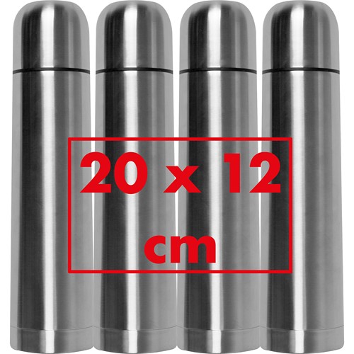 Thermos en acier inoxydable 1,0 l ARIADNA - 4