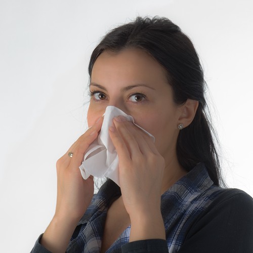 Set de mouchoirs 10 Pcs pliés en 3 ROSALIA - 2