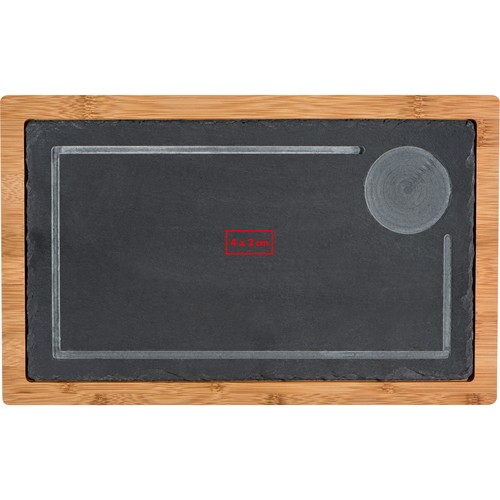 Plateau en bois/ardoise SERGIO - 4