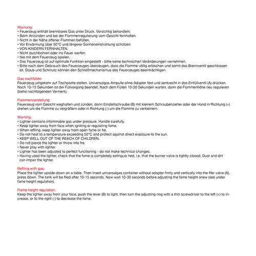 Briquet jetable KLEOPATRA - 2