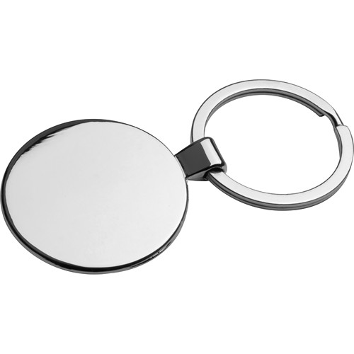 Porte-clés rond en métal ROCIO - 3
