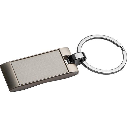 Porte-clés en métal vague TIMOTHY - 1