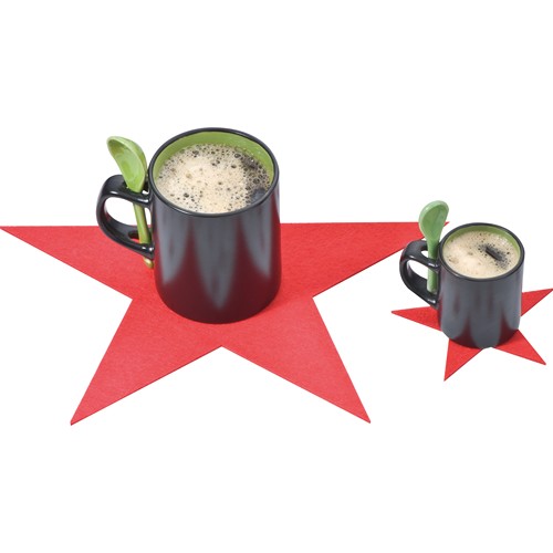 Set de sous-verre en feutrine CATERINA - 2