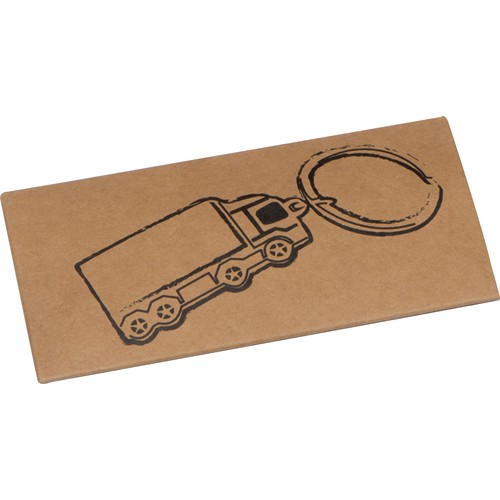 Porte-clés métalen forme de Camion PAULINA - 2