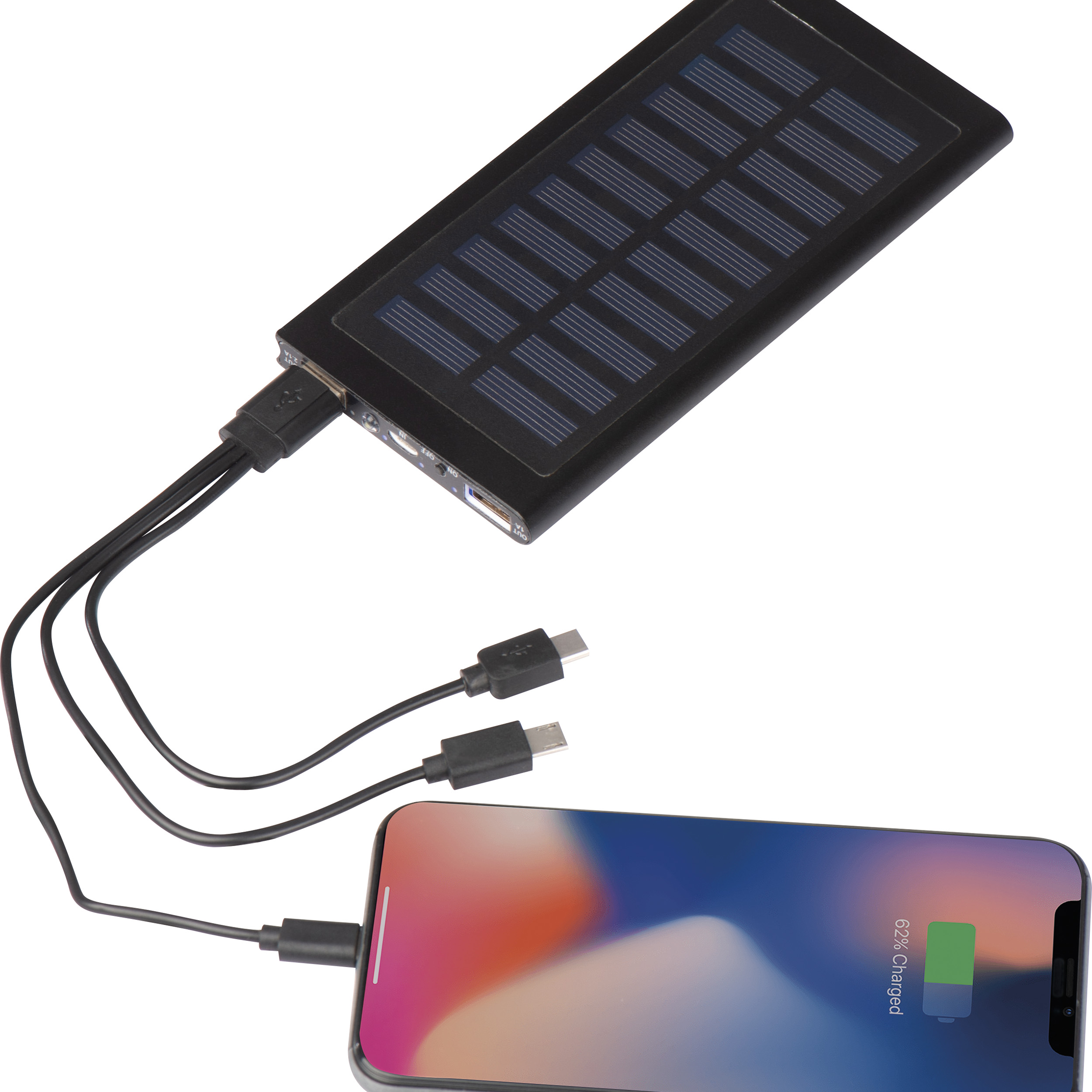Chargeur solaire 8000mAh SAVERIO - 2