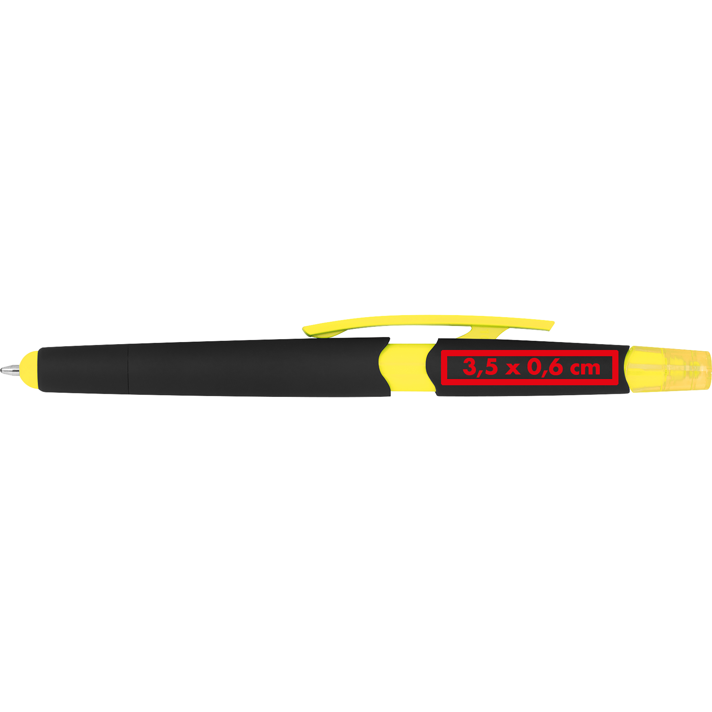Stylo plastique avec marqueur EMMETT - 4