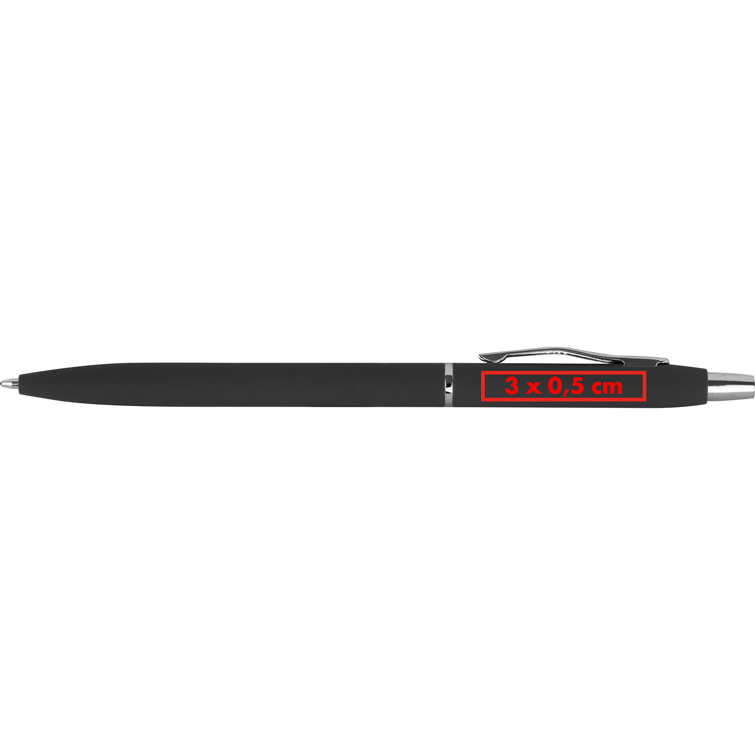 Stylo bille fin caoutchouté CONCETTA - 5