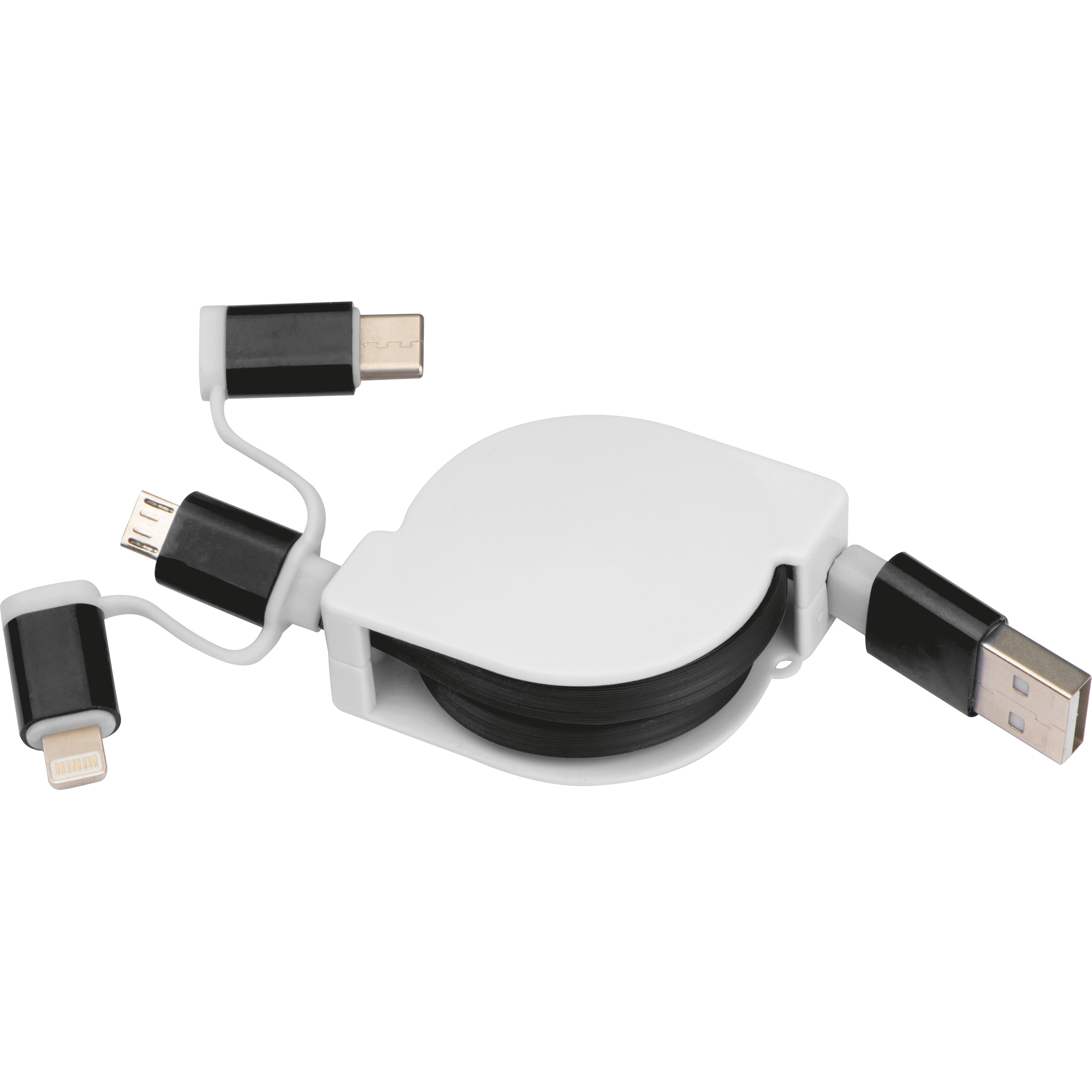 Câble de recharge extensible avec 3 prises NICO - 1