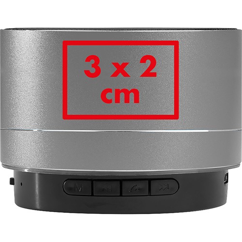 Haut-parleur Bluetooth en aluminium RENATE - 4