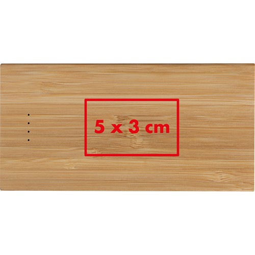 Chargeur en bambou SAMANTHA - 4