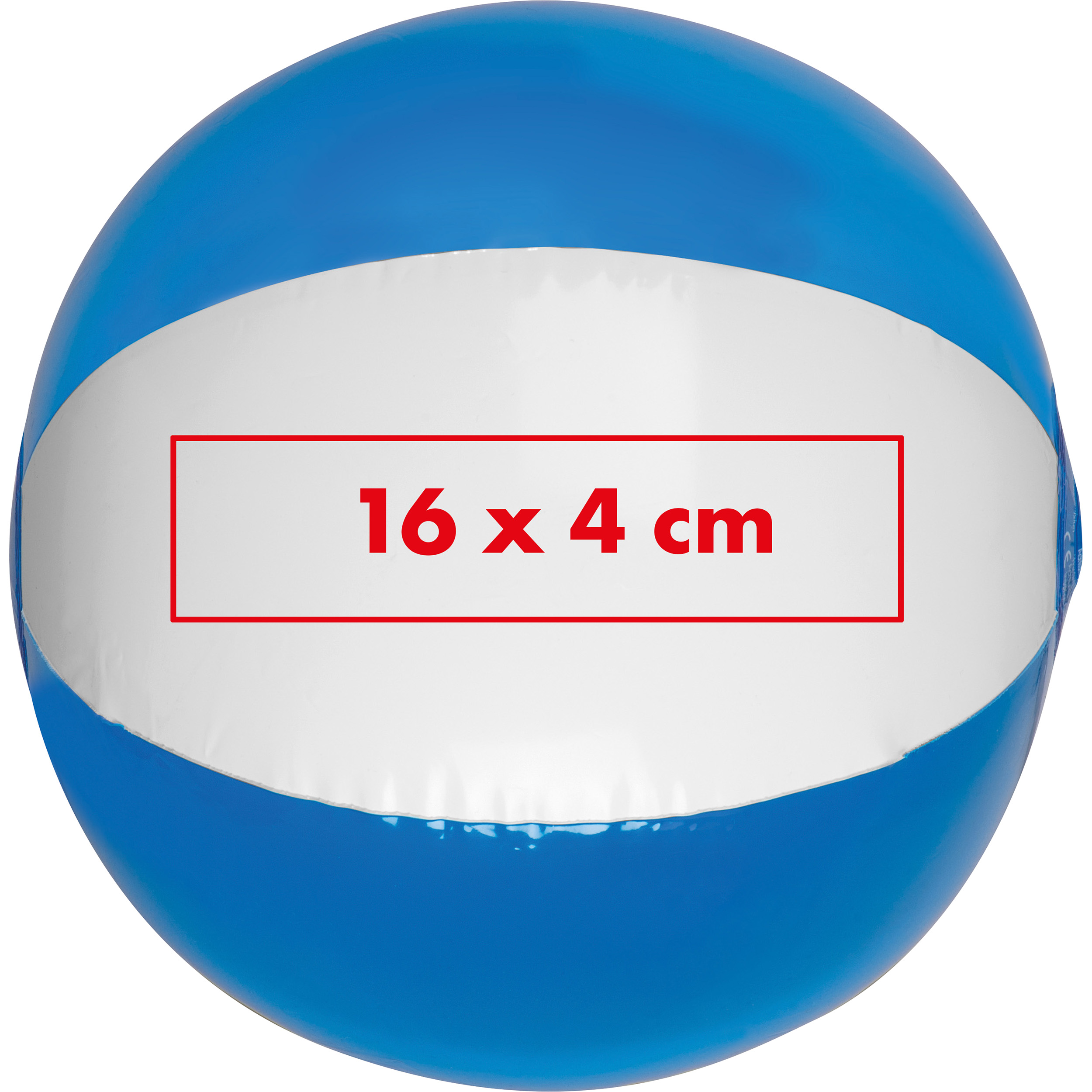 Ballon de plage bicolore MARGARETHE - 5
