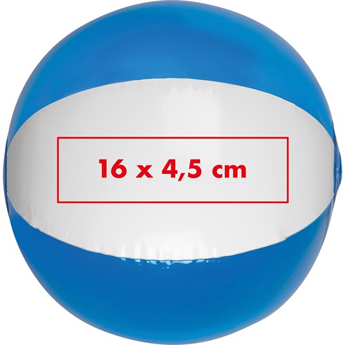 Ballon de plage bicolore MARGARETHE - 4