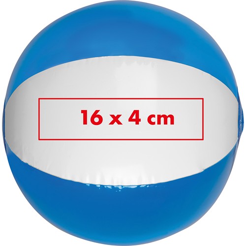 Ballon de plage bicolore MARGARETHE - 5
