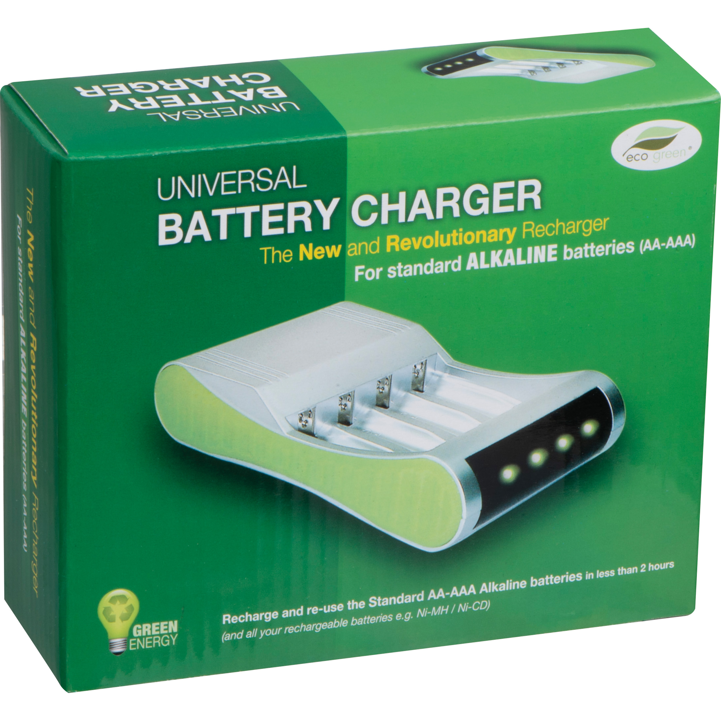 Chargeur pour les piles standards alcalines CARLO - 2