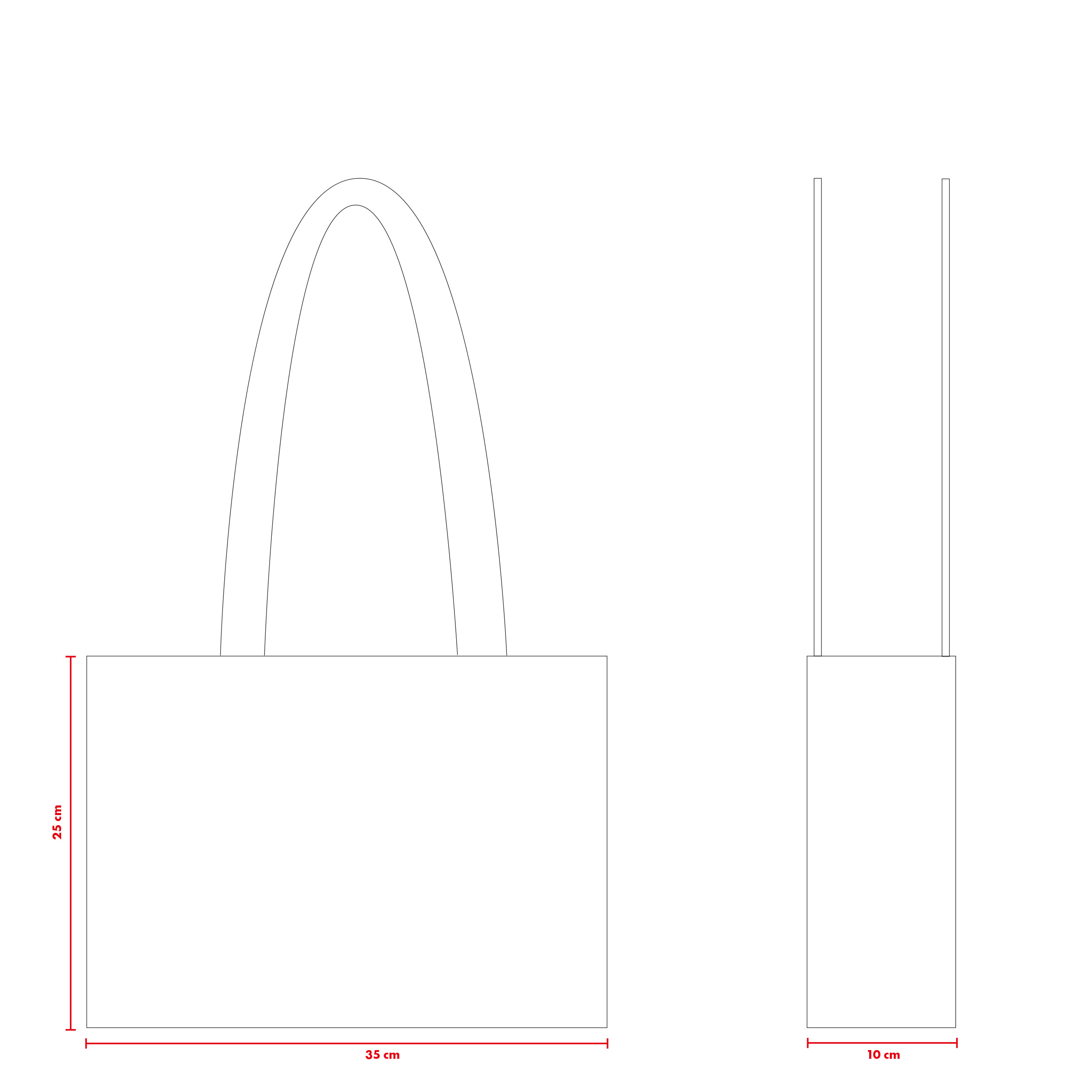 Production spéciale Sac shopping 140g/m² PP Non-Woven WALENTY - 2