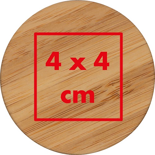 Bouteille avec couvercle en bambou (420 ml) HENDRIK - 4