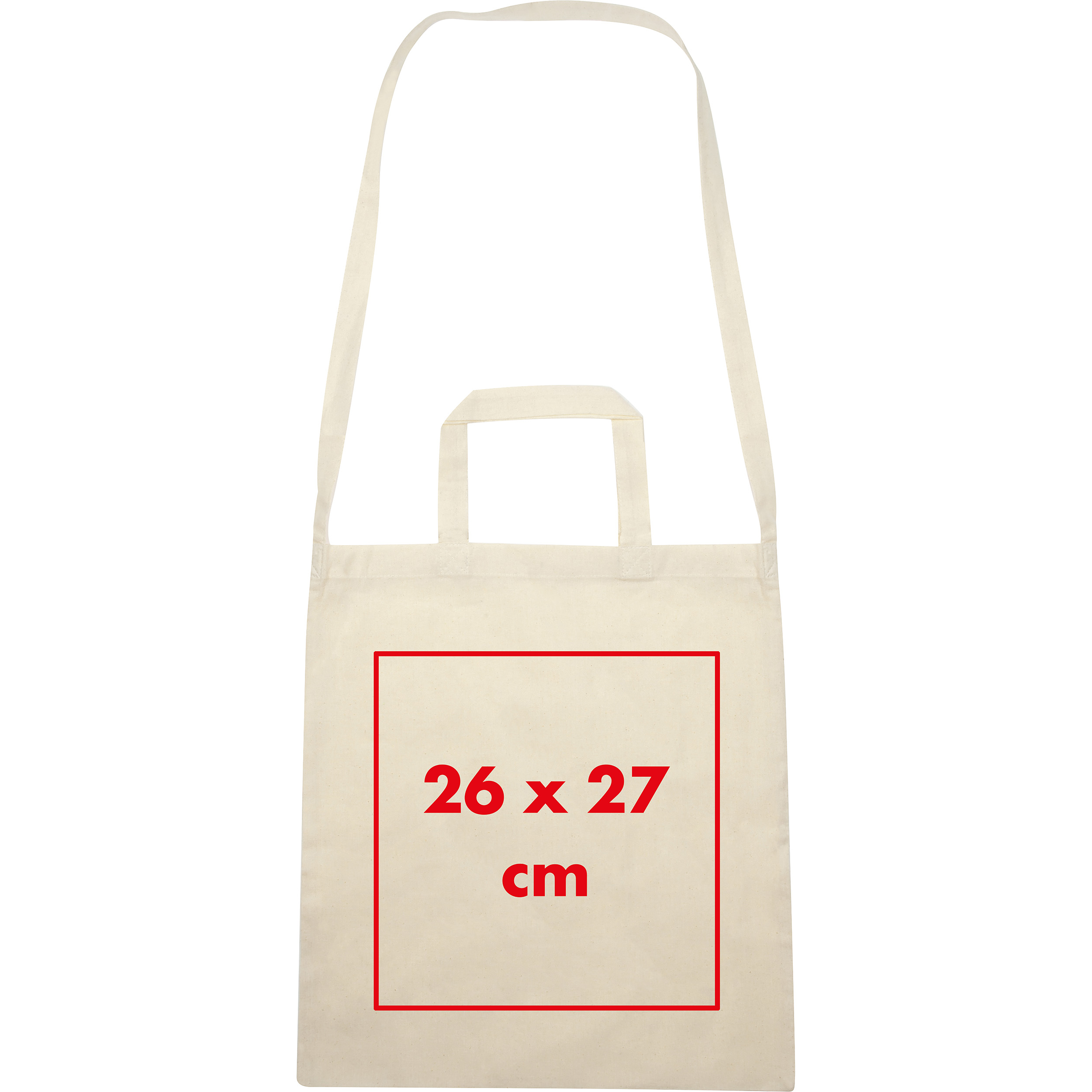 Sac en coton avec 3 poignées ABIGAIL - 4