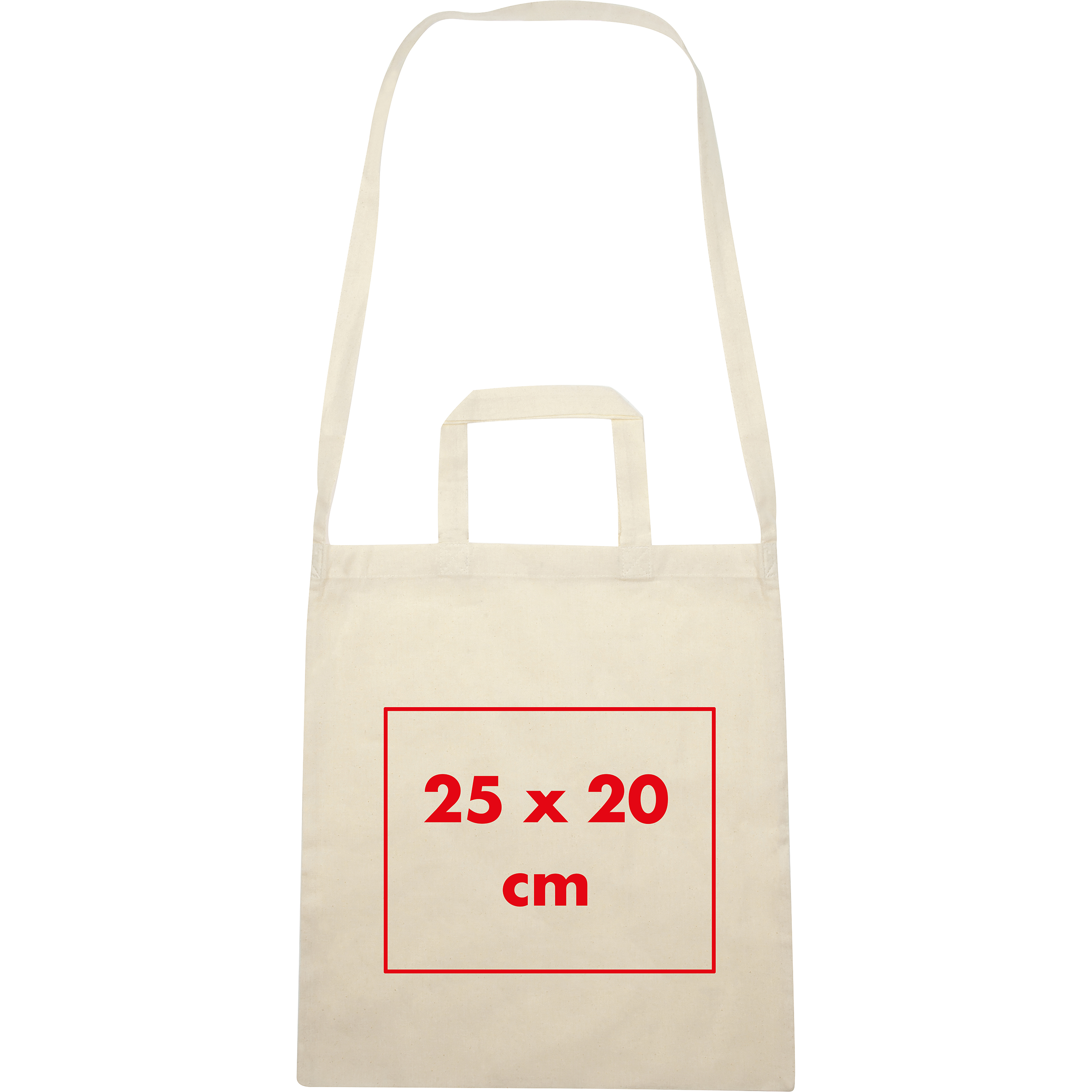 Sac en coton avec 3 poignées ABIGAIL - 5
